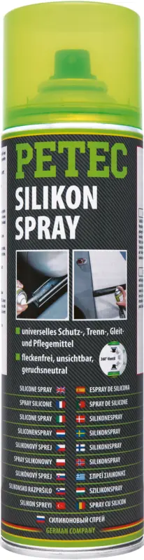 PETEC Silikonspray Pflegespray Transparent 500 ml Angebot