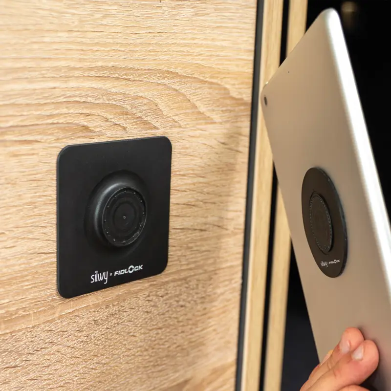 Bestpreis Silwy x Fidlock MAGNET-Vakuum Patch Magnetaufkleber bei Handys und Tablets für Silwy x Fidlock Halterungen inkl. Sticky Base Halterung
