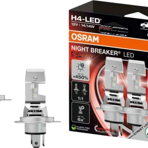 Beliebt Osram Night Breaker LED Speed H4 450 LED Autoscheinwerferlampe mit 240 m Leuchtweite