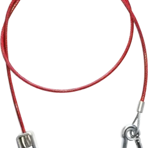 Neu Berger Abreissseil Anhänger Quicklink 105 cm rot