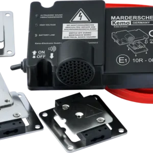 Ausverkauf Kemo M229 Marderabwehr Batteriebetriebene Marderschutzanlage mit Hochspannungsplatten für Autos