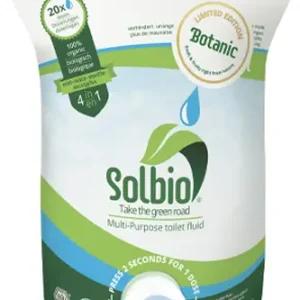 Schneller Versand Solbio Botanic Sanitärflüssigkeit Toilettenpflege mit frischem Wildblumenduft 0,8 Liter