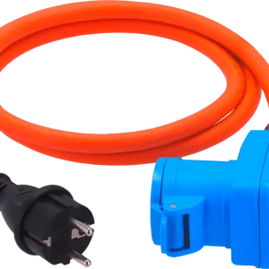 Berger Ultimate Adapterleitung Schutzkontakt-Stecker und Winkelkupplung mit CEE-Kupplung und Schutzkontakt-Kupplung 1,5 m Must-Have