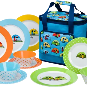 Flamefield Love Caravanning Set Geschirrset 13-teilig Top-Preis