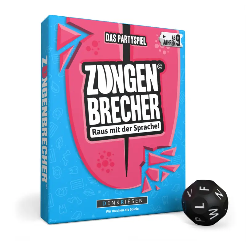 Nur Heute Denkriesen Zungenbrecher Partyspiel Wortspiel ab 9 Jahren