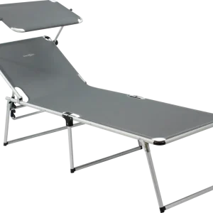 Garantierte Lieferung Brunner Malibu High Sonnenliege mit Sonnenschutz klappbar 195,5 x 62 x 48 cm