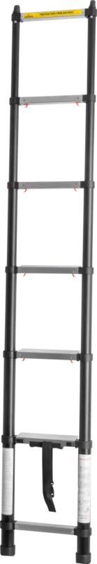 Neuheit Brunner Laddy Alcove Air Teleskopleiter aluminium 210 cm