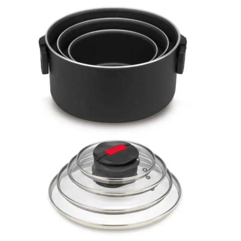 Neuheit Ballarini Click & Cook Topf mit Glasdeckel - 24 cm
