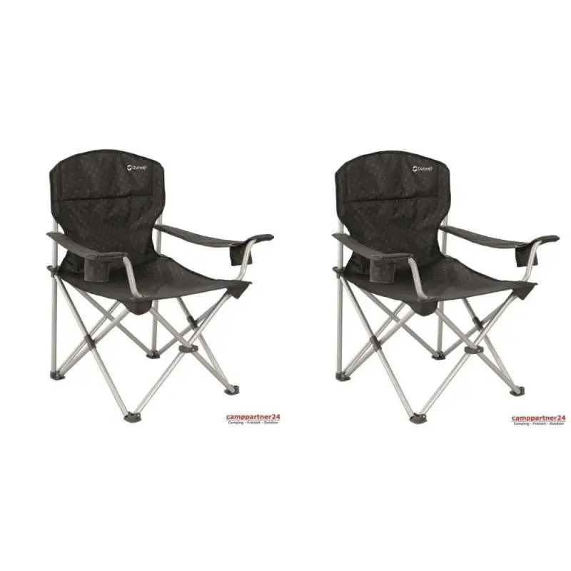 Outwell Catamarca Arm Chair XL Faltstuhl - 2er Spar-Set - schwarz Bestseller
