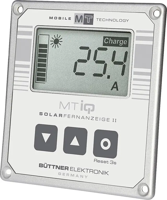 Begrenztes Angebot Solar-Fernanzeige Büttner MT II für Solarregler