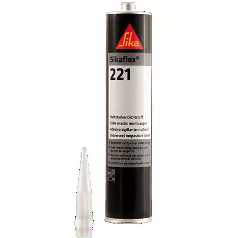 Sikaflex 221, Inhalt 300 ml Farbe stahlgrau Letzte Chance