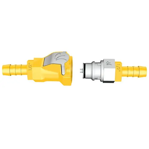 Push-and-Connect Schnellkupplung komplett - 10 mm - ½"-IG Markenprodukt