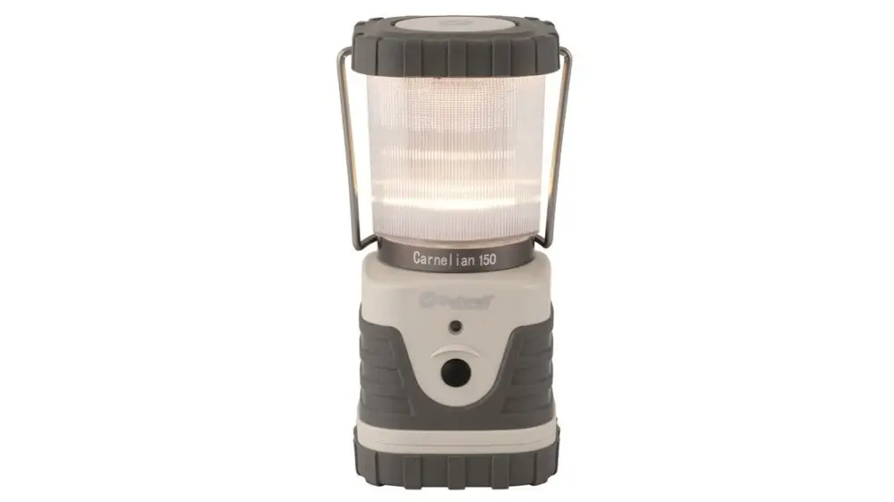 Billig Outwell Lampe Carnelian DC 150 Cream White