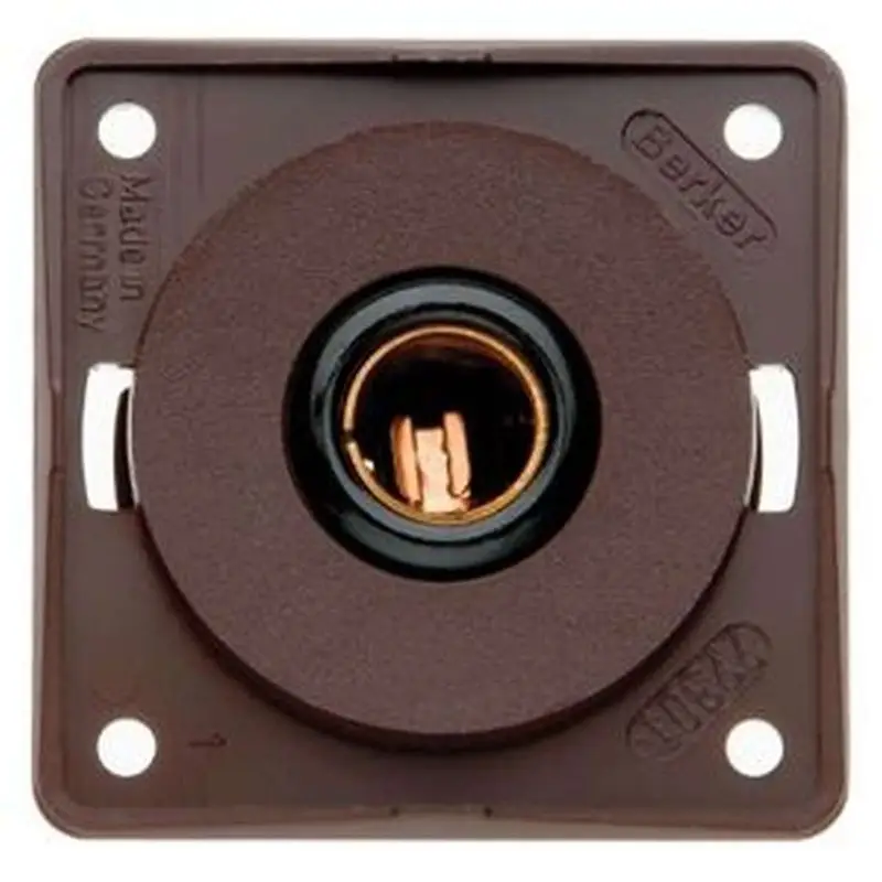 Aktuell Steckdose 12V braun