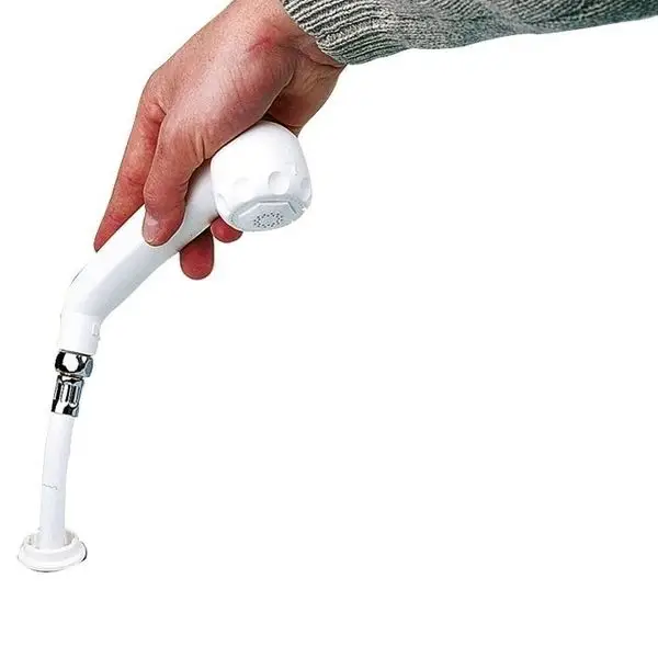 Fawo GmbH Handbrause mit Wandhalter weiß Schlauch 1,5 Meter Nur Heute