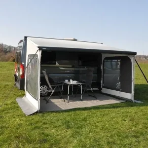 Heißes Angebot Hahn Zelte Hahn Seitenwand Set Korsika 2.0 inkl. Klemmprofil für Thule 5er Serie, H=220-250 cm
