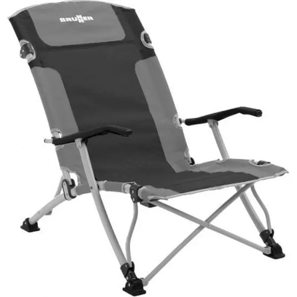 Brunner Strandstuhl Bula XL grau/anthrazit Kostenloser Versand