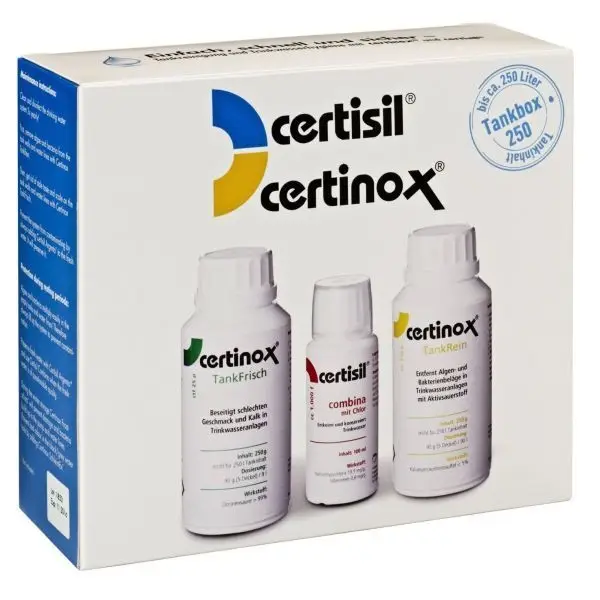 Katadyn Komplettpaket Reinigung und Desinfektion certibox 250 Set Ausverkauf