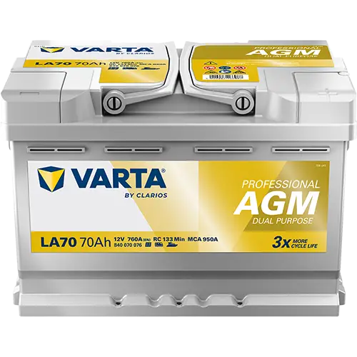 Schneller Versand Batterie VARTA Professional AGM LA 70 70 Ah K20