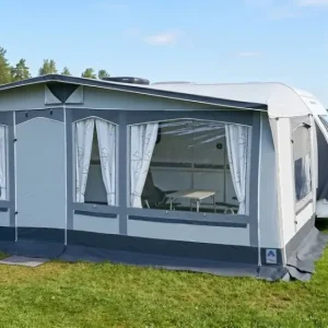 Hahn Zelte Sondermodell Reise- und Saison Vorzelt Laboe Tiefe 240 cm Abverkauf